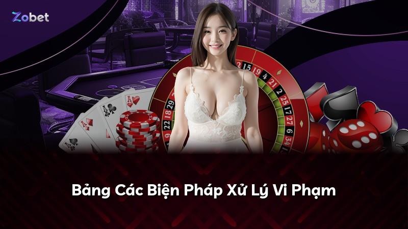 Bảng Các Biện Pháp Xử Lý Vi Phạm