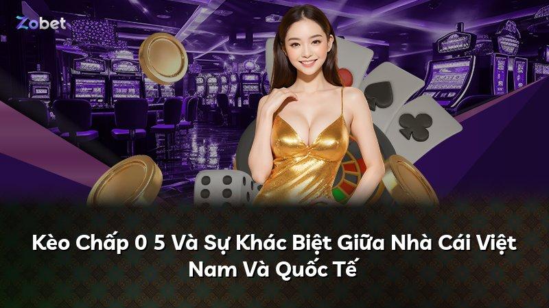 Kèo Chấp 0 5 Và Sự Khác Biệt Giữa Nhà Cái Việt Nam Và Quốc Tế